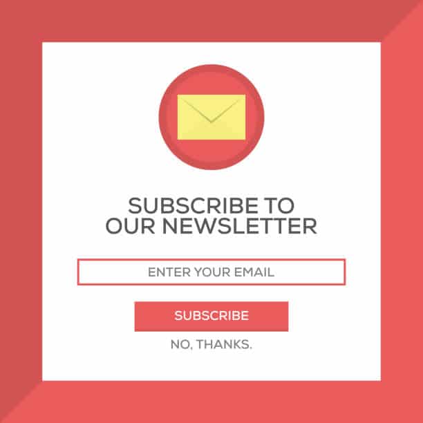 subscribe to newsletter example