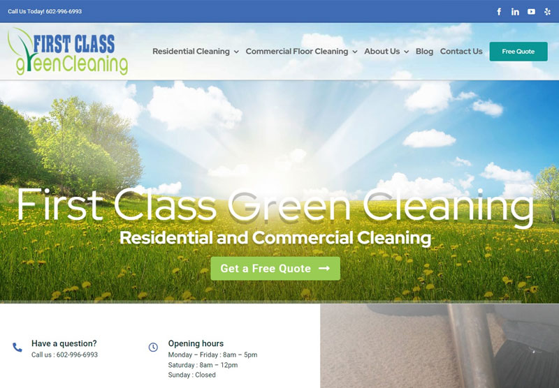 First Class Green Cleaning