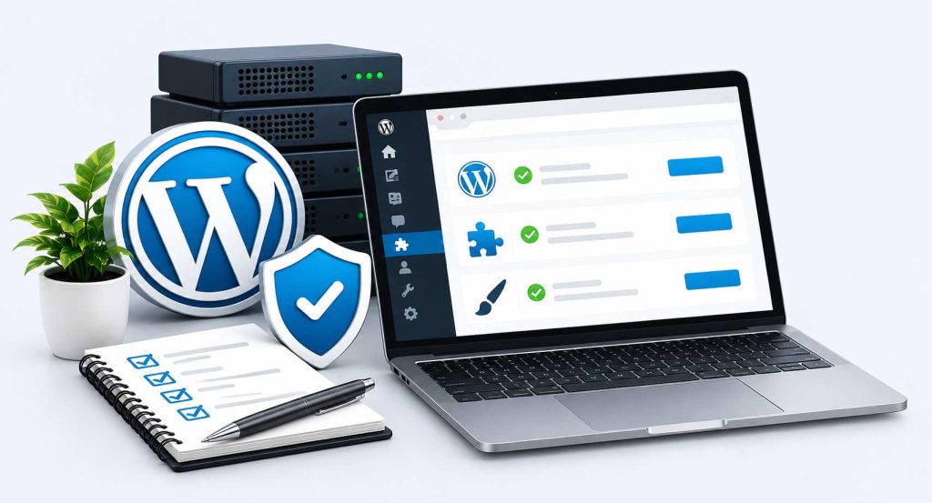 WordPress-Maintenance-Dashboard-Setup