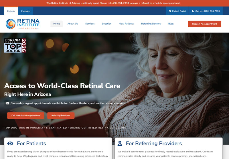 web gallery-retina-institute